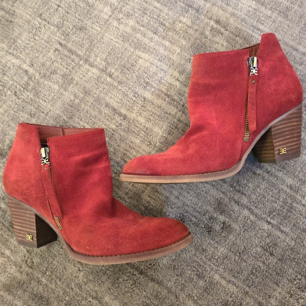 Red Sam Edelman booties